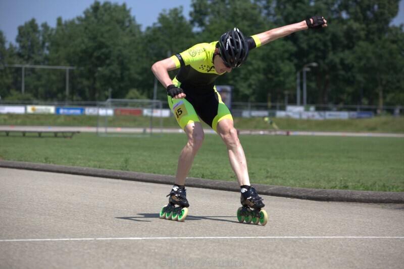 Zonnige zondag skeeler toertocht 
