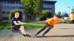 Schaats-droogtraining